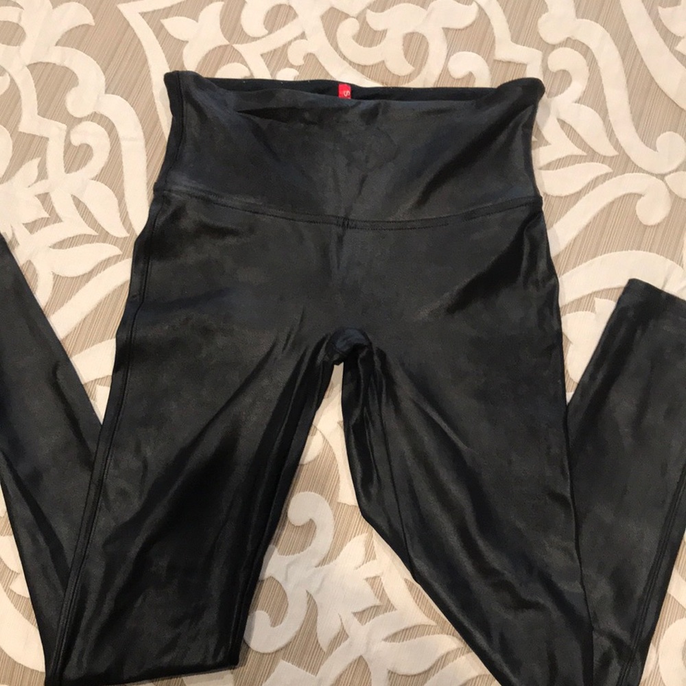 Spanx faux leather leggings